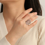 Anillo Vegvisir Brújula Rúnica Vikinga