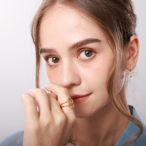 Anillo 7 Chakras Sello para Mujer