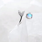 Anillo de Plata con Piedra de Luna