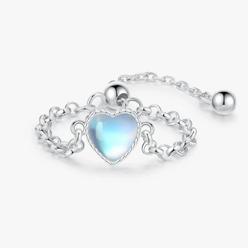 Anillo para la Fertilidad de la Mujer con Piedra de Luna