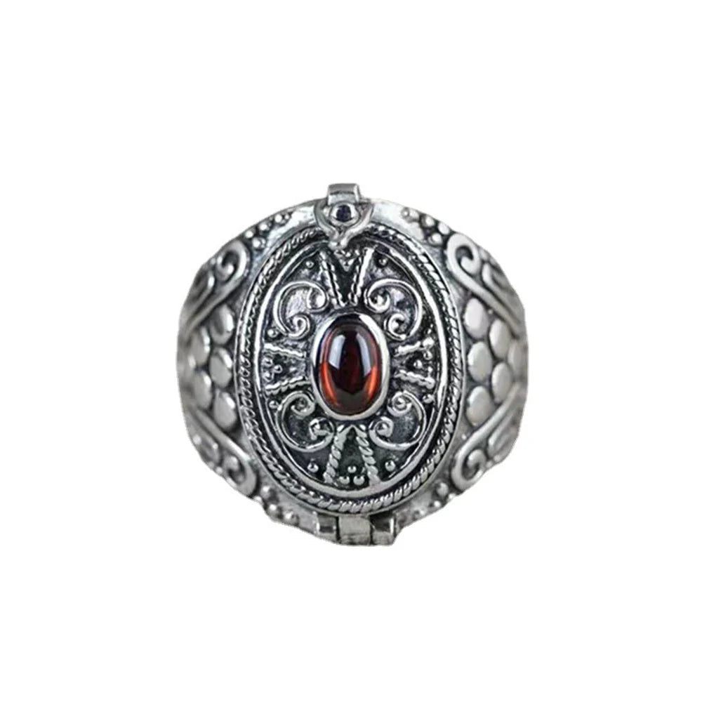 Anillo de estilo étnico con abertura