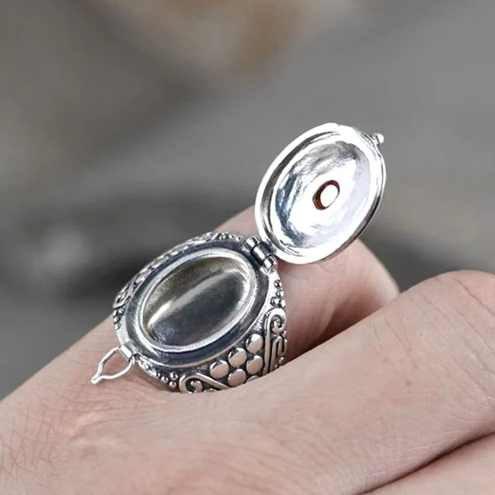 Anillo de estilo étnico con abertura