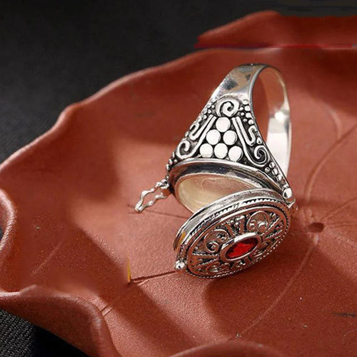 Anillo de estilo étnico con abertura