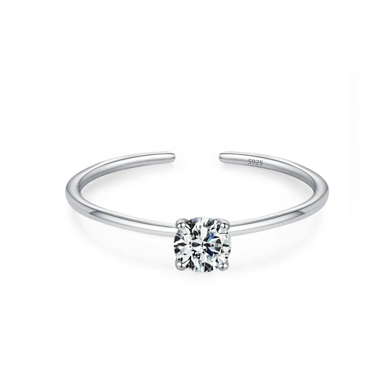 Anillo de Zirconia de Color Piedra de Nacimiento