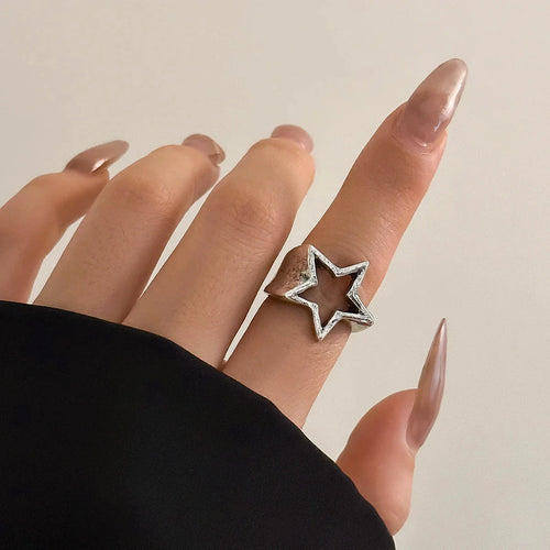 Anillo Estrella para Mujer en plata