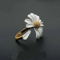 Anillo Flor de Margarita Estilizado