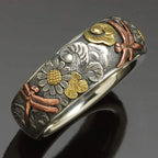Anillo de Flor Estilo Vintage