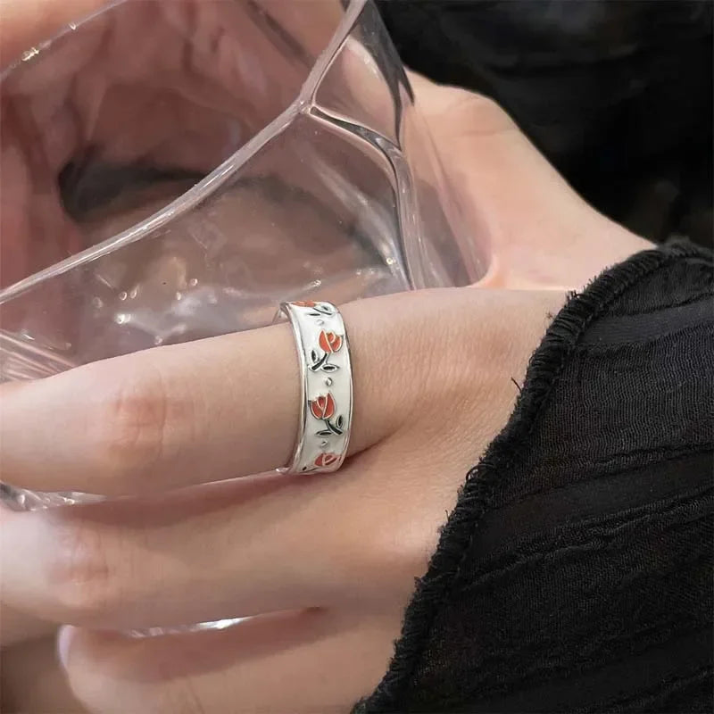 Anillo Flor de Tulipán