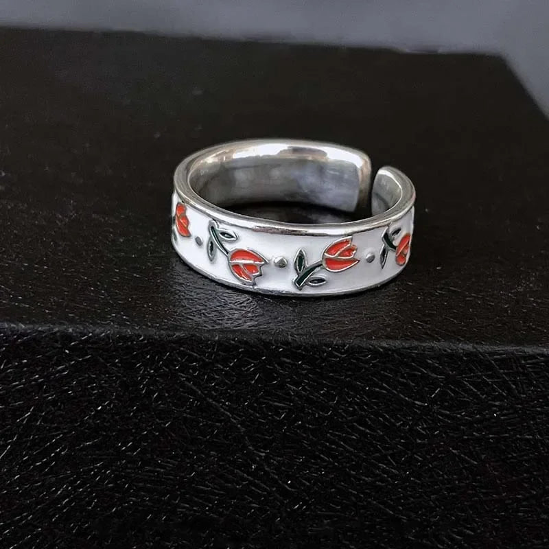 Anillo Flor de Tulipán