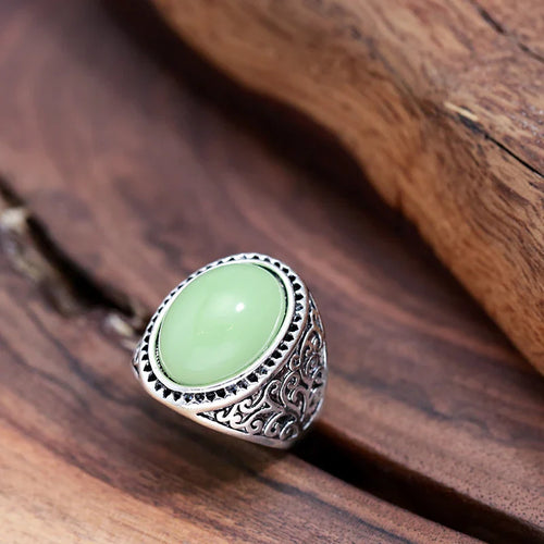 Anillo Ovalado Étnico