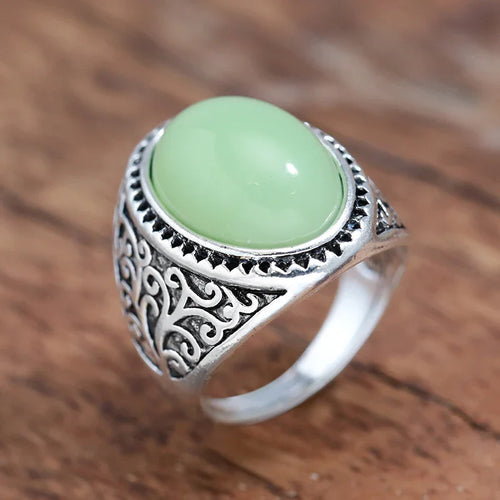 Anillo Ovalado Étnico