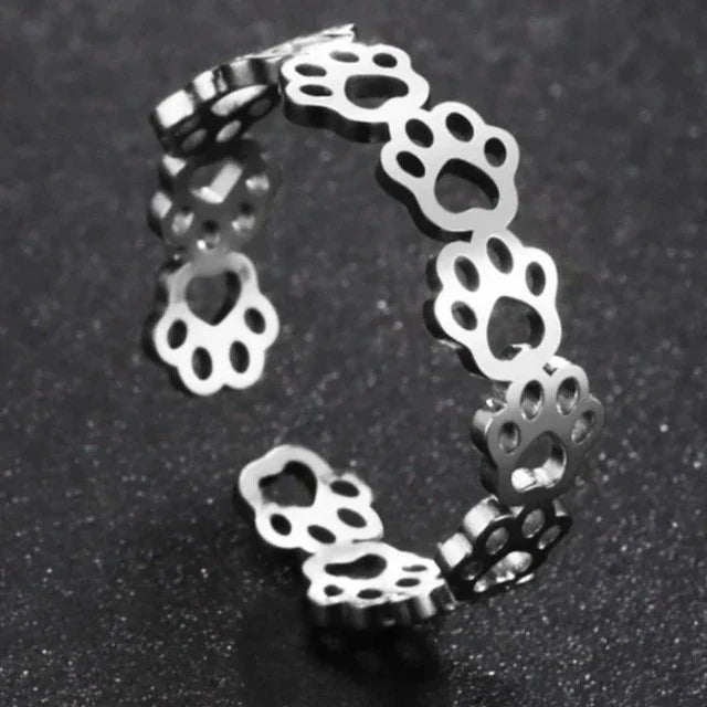 Anillo de Patas de plata
