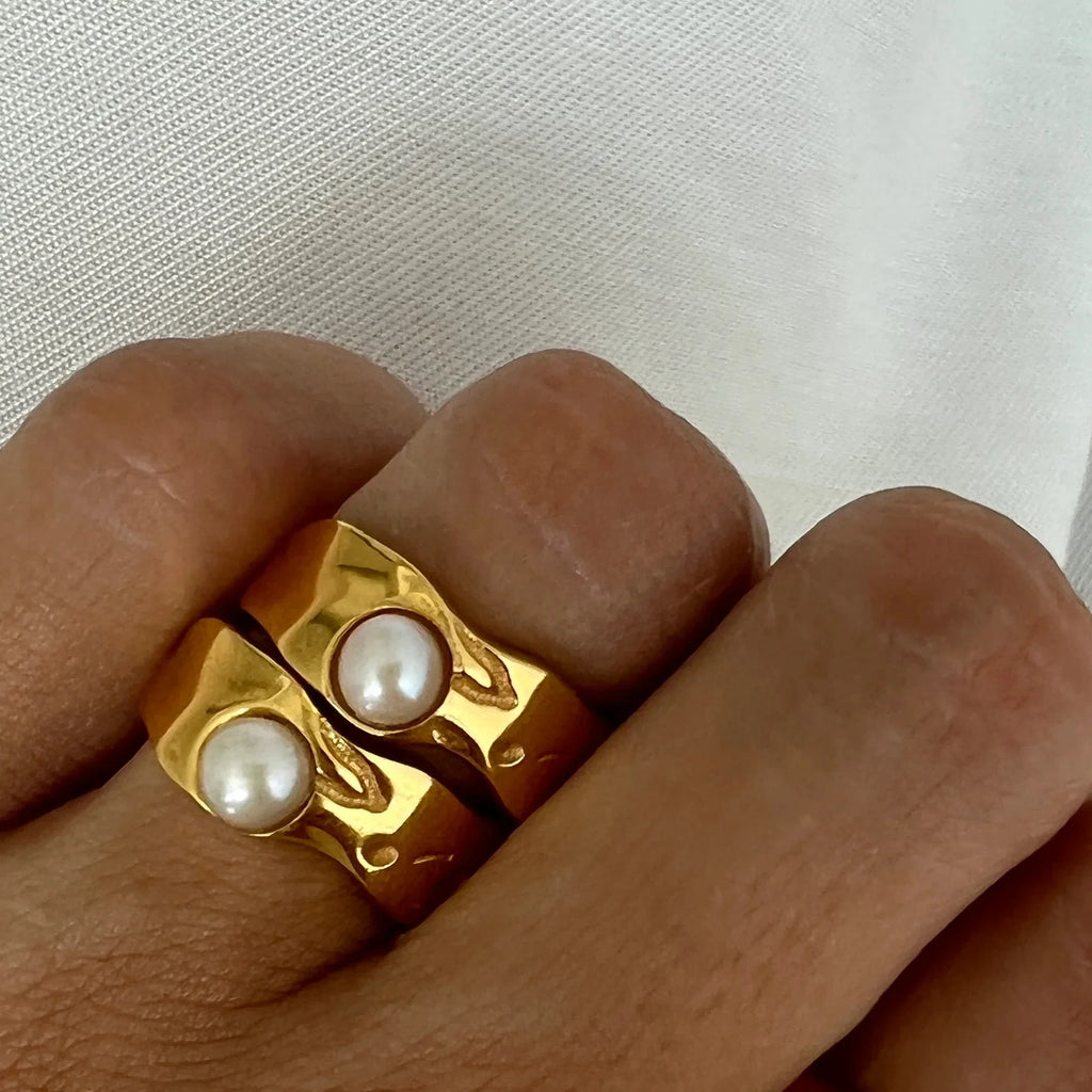 Anillo para Mujer con Perla