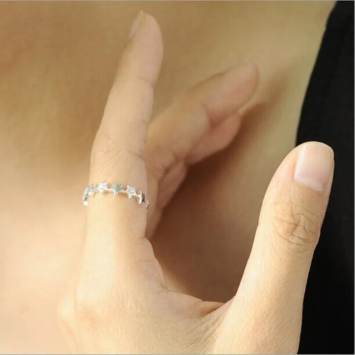 Anillo de Bague para Mujer Estrellas