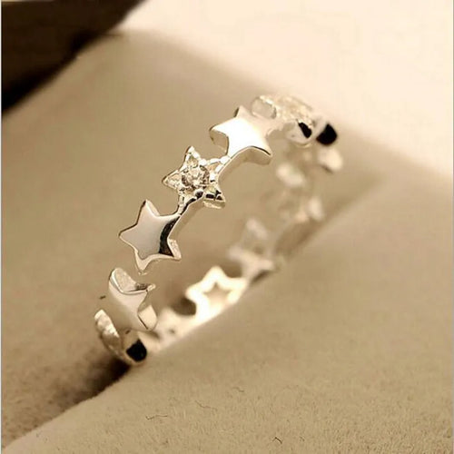 Anillo de Bague para Mujer Estrellas