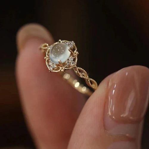 Anillo para Mujer con Piedra de Luna