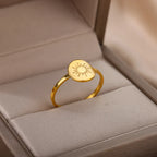 Anillo Sol Mujer oro