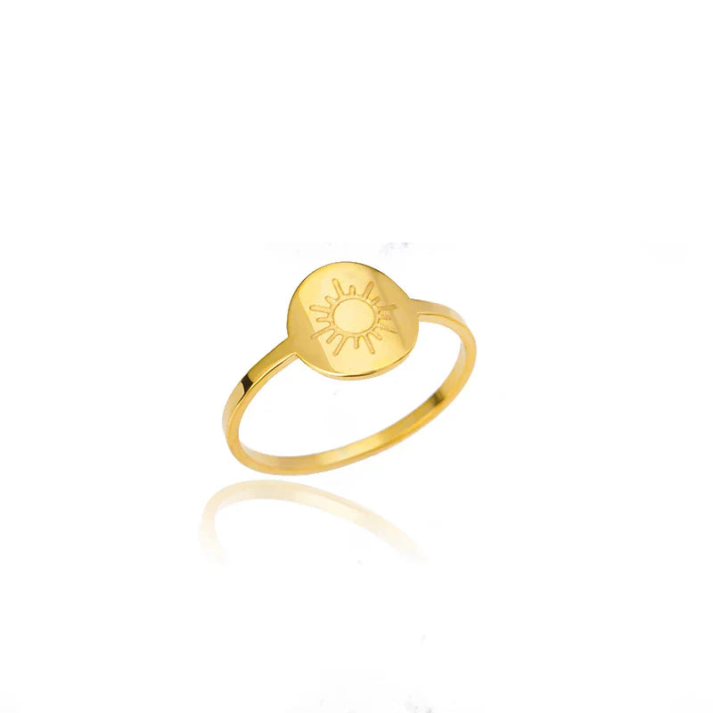Anillo Sol Mujer oro