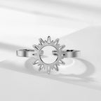 Anillo Sol para Mujer en plata