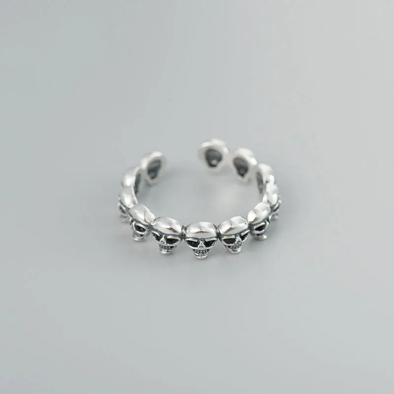 Anillo Cabezas de Calavera