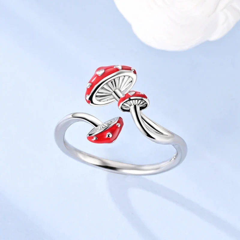 Anillo Otoñal con Setas