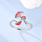 Anillo Otoñal con Setas