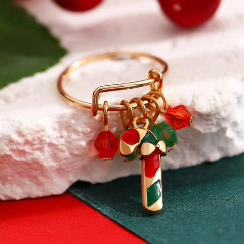 Anillo Bonbons de Navidad para Mujer