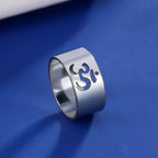 Anillo Budista Om Tibetano plata