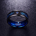 Anillo Celta para Hombre azul