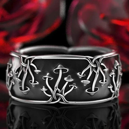 Anillo con Champiñones para Hombre