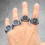 Anillo de Sello Francmasón para Hombre