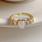 Anillo Corazón Diamante para Mujer
