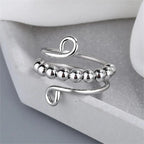 Anillo Contra la Ansiedad para Mujer de plata