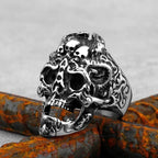 Anillo Calavera de Plata