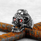 Anillo Calavera de Plata