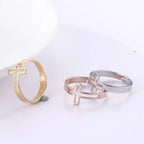 Anillo Cruz Discreta