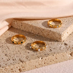 Anillo de Estilo con Perlas y Circón 3