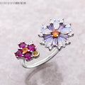Anillo Duo de Flores - Exception®