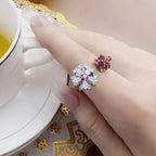Anillo Duo de Flores - Exception®