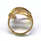 Anillo Egipto Ojo de Horus Oudjat Hechicería oro