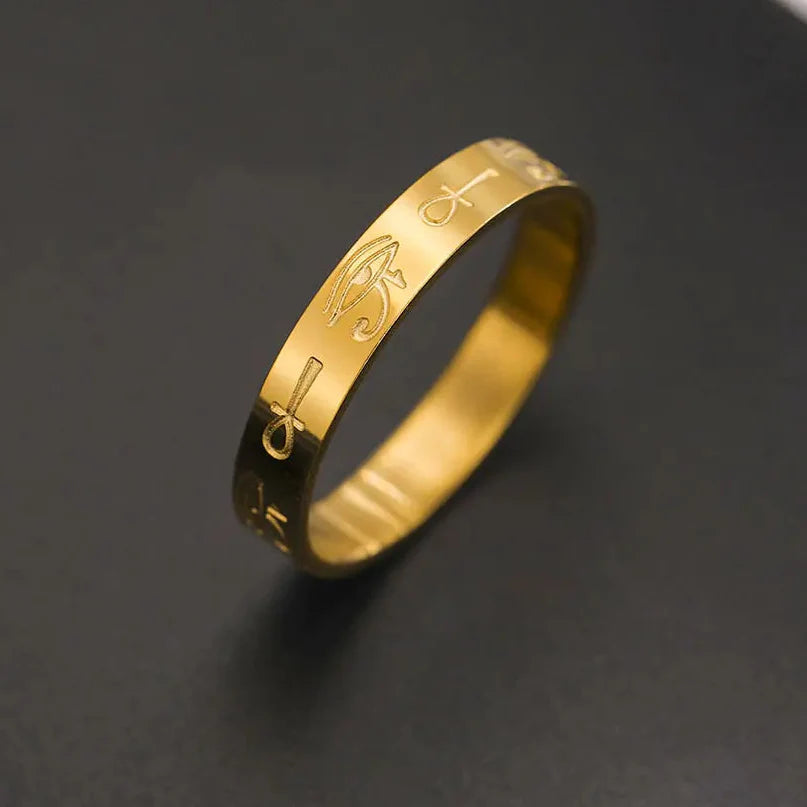 Anillo Egipcio para Mujer en oro