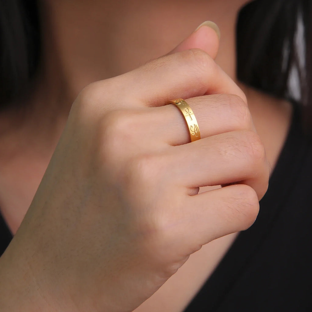Anillo Egipcio para Mujer en oro