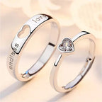 Anillo Endless Love en Plata y Diamantes (Juego de 2)