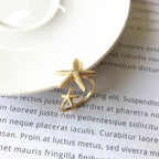 Anillo Estrella de Mar oro