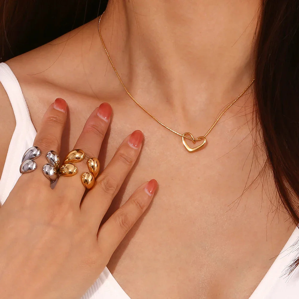 Anillo Original Gota de Agua plata