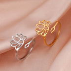 Anillo Flor de Loto para Mujer