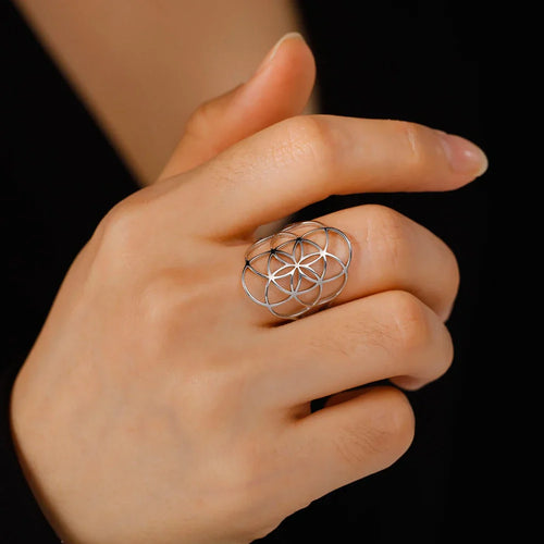 Anillo Graine de Vie para Mujer en plata