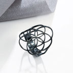 Anillo Graine de Vie para Mujer en negro