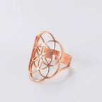 Anillo Graine de Vie para Mujer en oro rosa