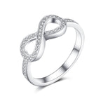 Anillo Infinito de Plata